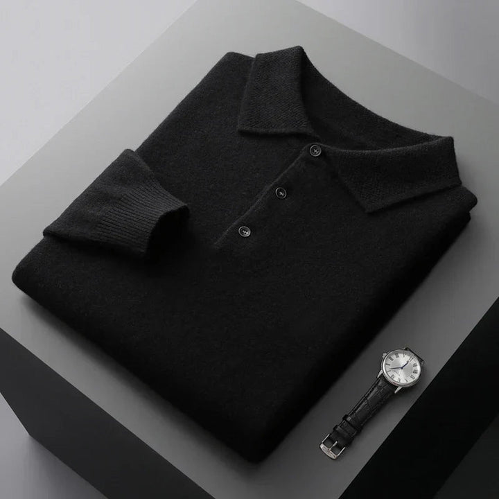 Men's Merino Wool Polo Shirt – Breathable Smart-Casual Top – view 8