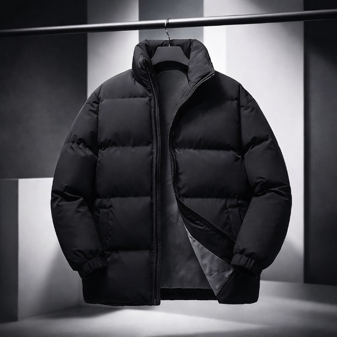 Men's Insulated Puffer Jacket – Lightweight Warm Winter Coat – view 5