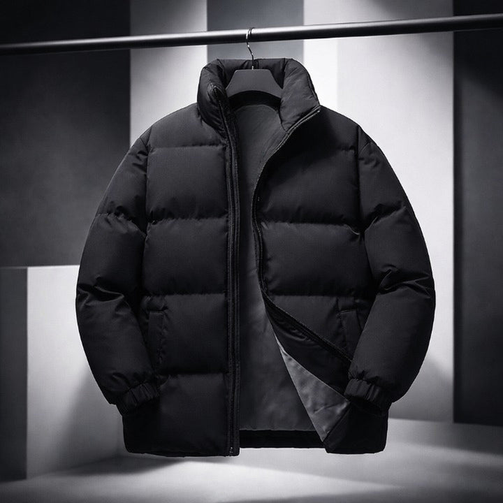Men's Insulated Puffer Jacket – Lightweight Warm Winter Coat – view 5