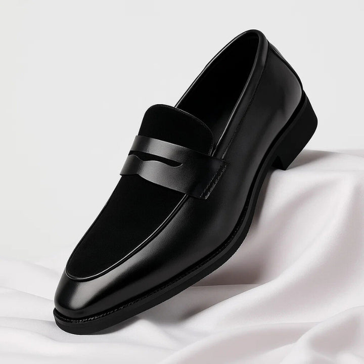 Men's Leather Penny Loafers – Italian Slip-On Shoes – view 4