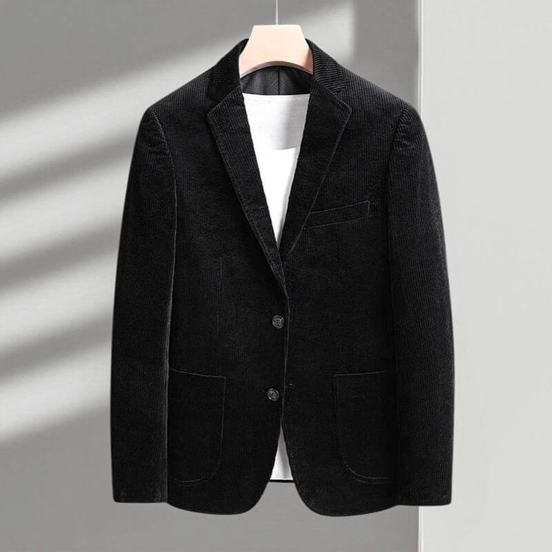 Men's Corduroy Blazer – Smart Casual Tailored Sport Coat – view 3