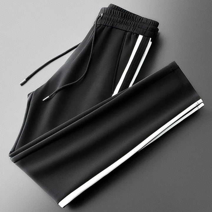 Men's Tapered Track Pants – Side Stripe Everyday Joggers – view 7