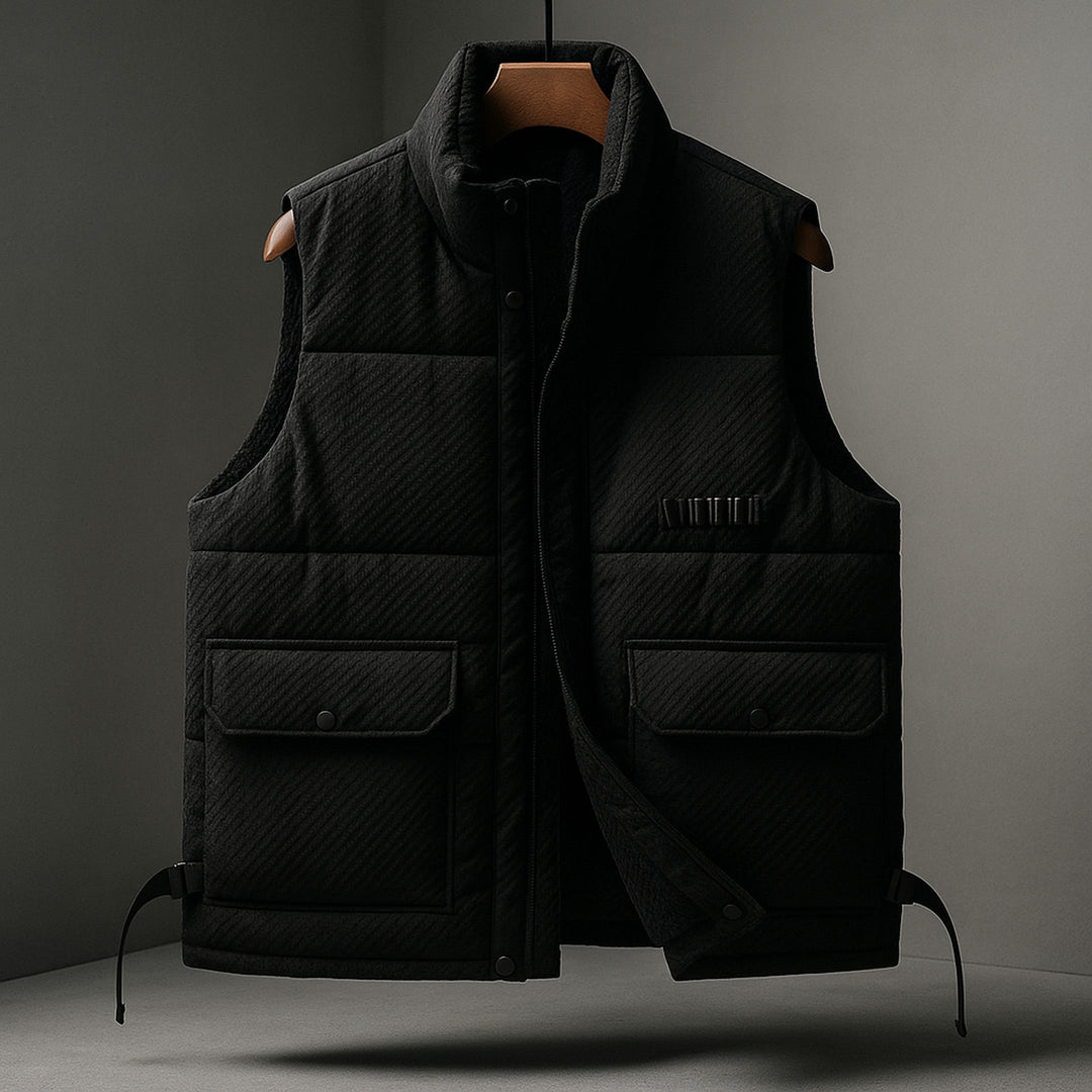 Men's Quilted Insulated Gilet – Lightweight Layering Vest – view 4