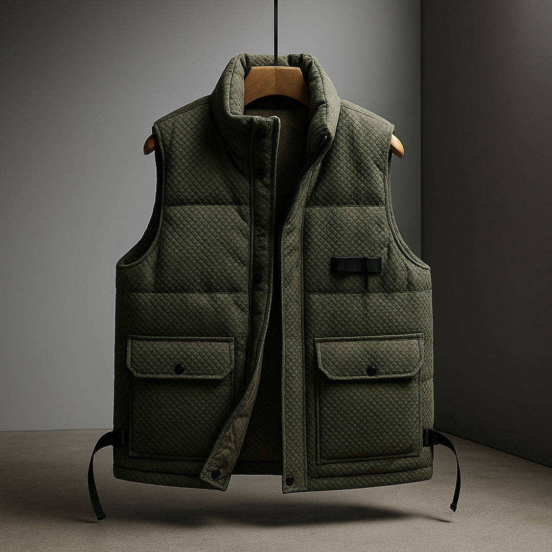 Men's Quilted Insulated Gilet – Lightweight Layering Vest – view 2