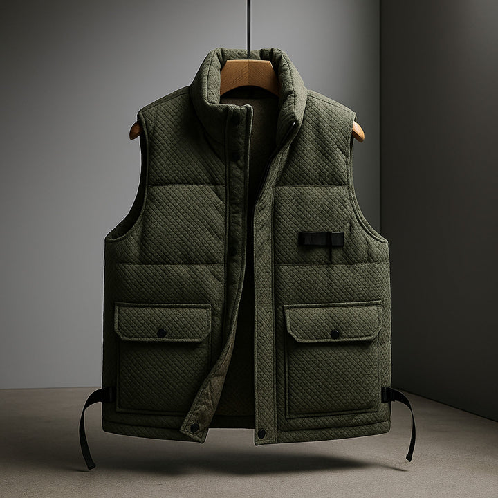 Men's Quilted Insulated Gilet – Lightweight Layering Vest – view 2