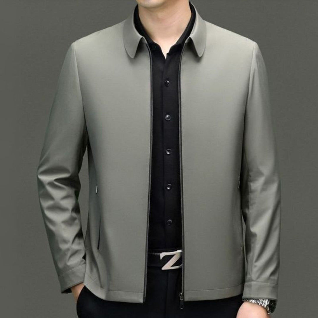 Men's Lightweight Tailored Zip Jacket – Smart Everyday Layer – view 2