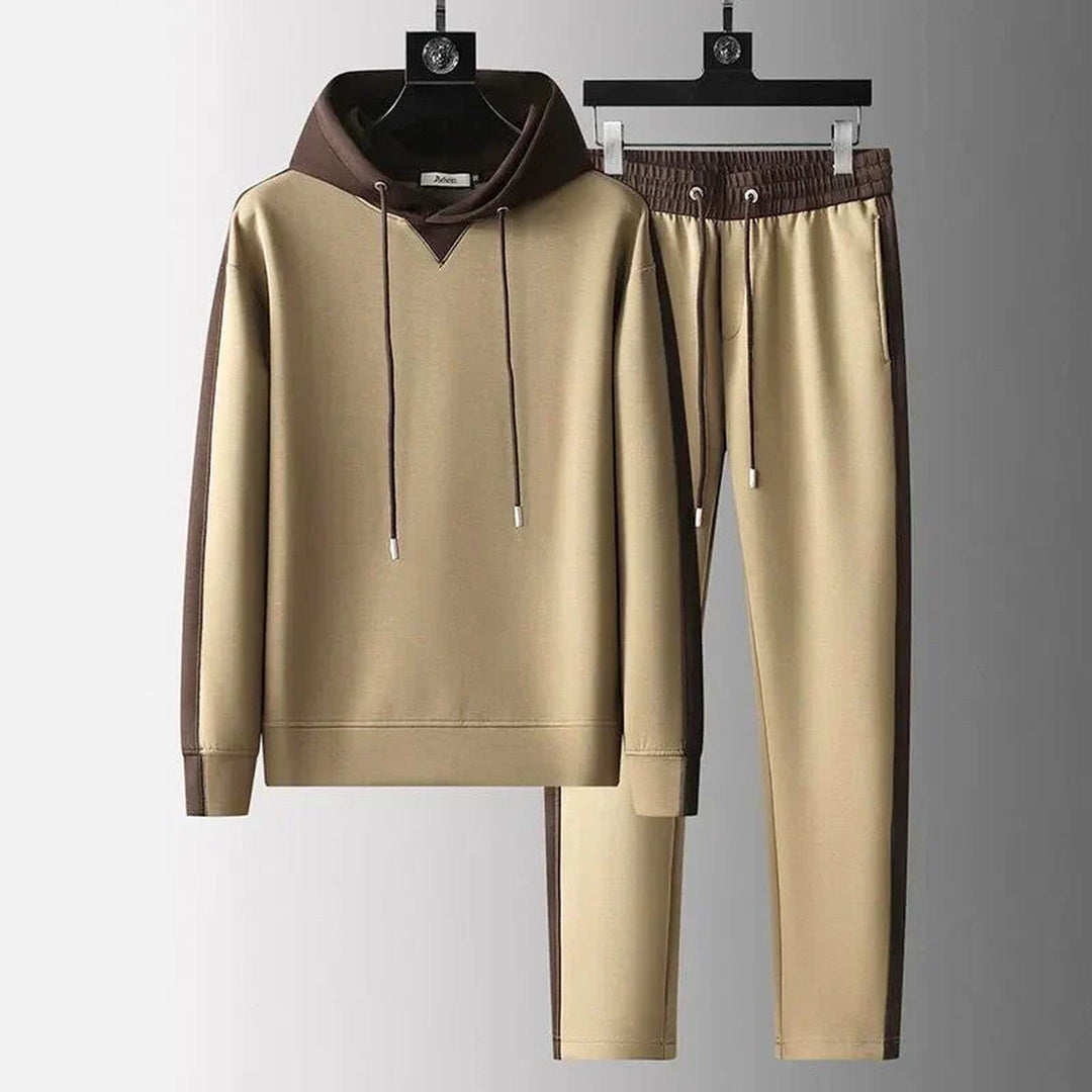 Men's Two-Tone Knit Lounge Set – Soft Co-Ord for Easy Weekends – view 4