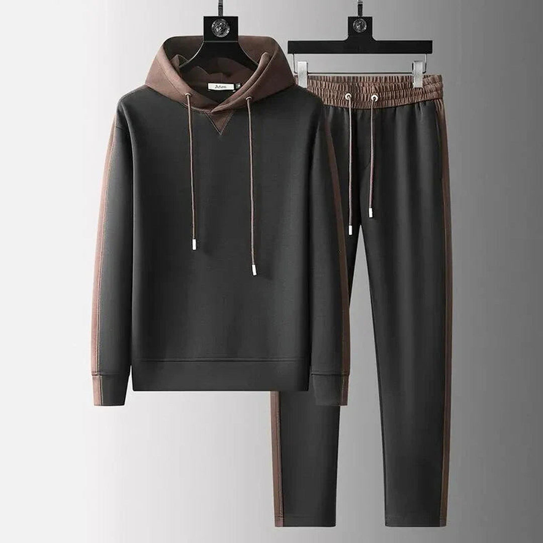 Men's Two-Tone Knit Lounge Set – Soft Co-Ord for Easy Weekends – view 6