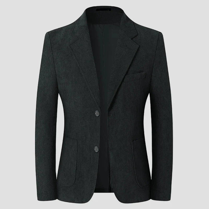 Men's Corduroy Blazer – Tailored Patch-Pocket Sport Coat – view 4