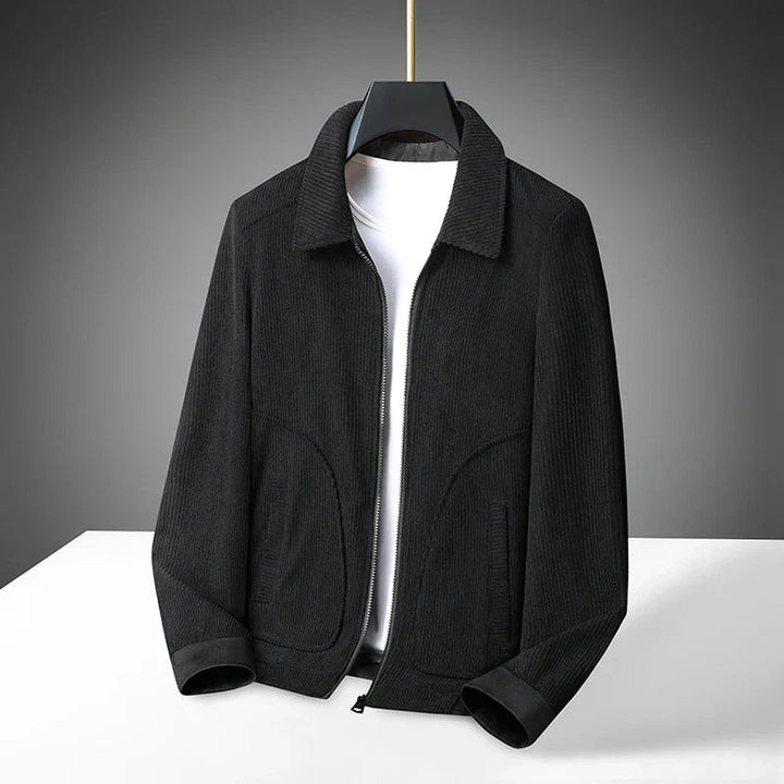 Men's Wide-Wale Corduroy Jacket – Zip-Front Casual Layer – view 6