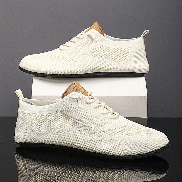 Men's Mesh Knit Slip-On Trainers – Lightweight Comfort – view 10