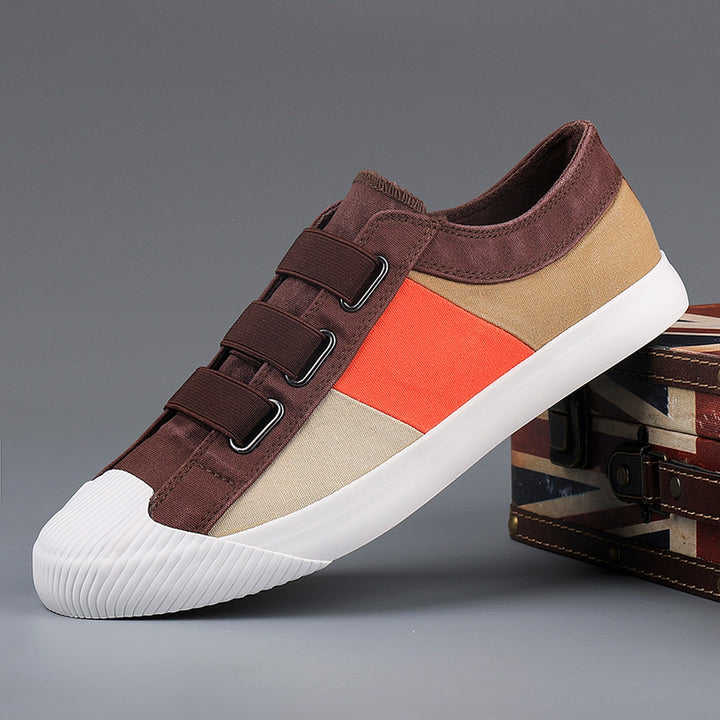 Men's Canvas Trainers – Cushioned Everyday Street Style