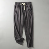 Men's Cotton Drawstring Trousers – Lightweight Everyday Comfort