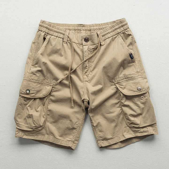 Men's Lightweight Cargo Shorts – Stretch Waist Walking Shorts – view 5