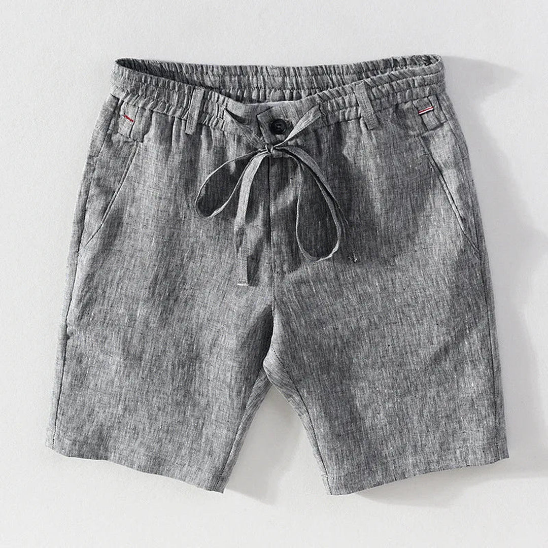 Men's Linen Summer Shorts – Lightweight Coastal Casual Wear – view 4