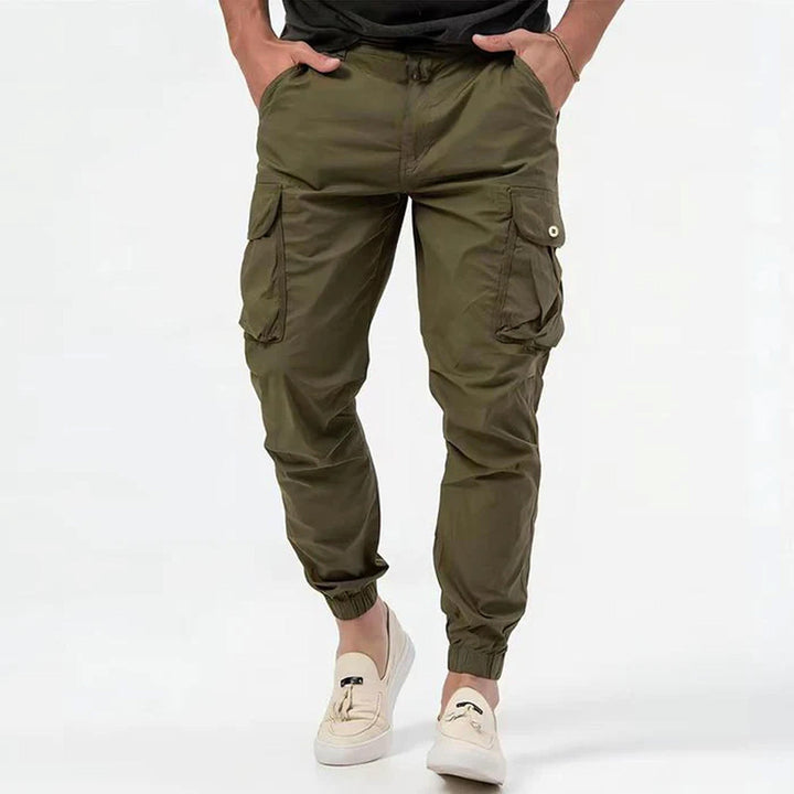 Men's Stretch Cargo Joggers – Tapered 4-Way Flex Trousers – view 6