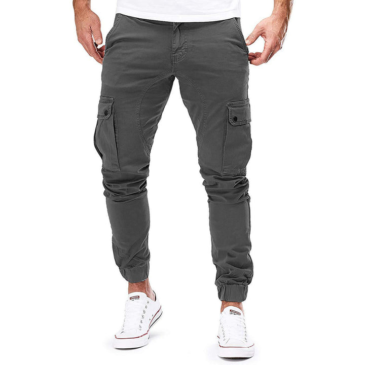 Men's Cargo Joggers – Stretch Cotton Blend Casual Trousers – view 6