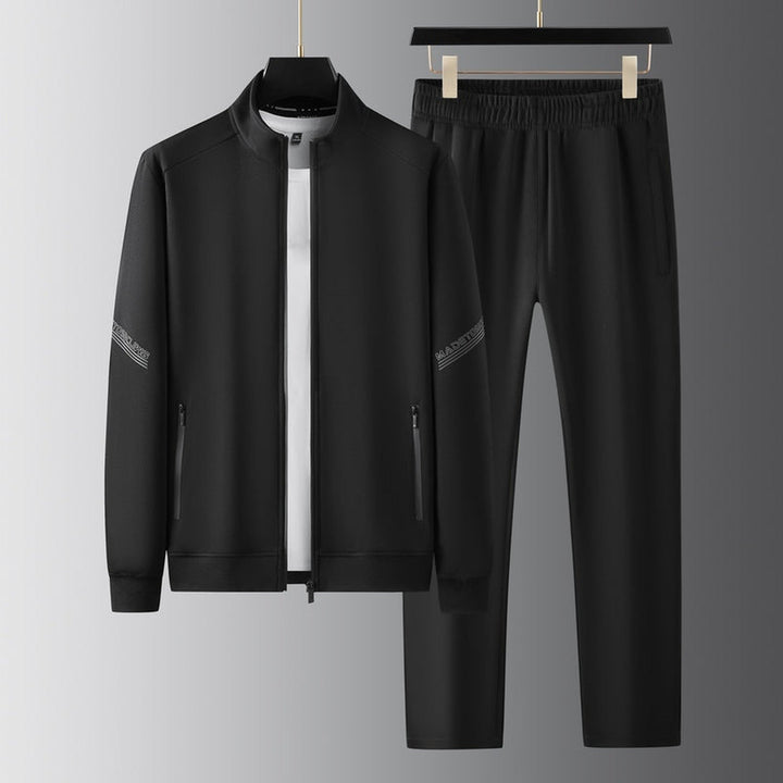 Men's Lycra Tracksuit – Sleek Tailored-Fit Zip-Up Two-Piece – view 4