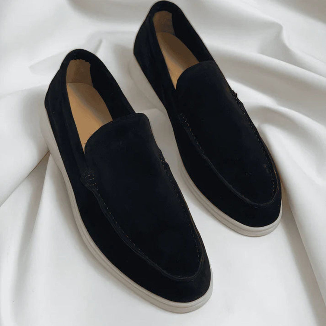 Turin Men's Leather Loafers – Smart Casual Slip-On Shoes – view 2