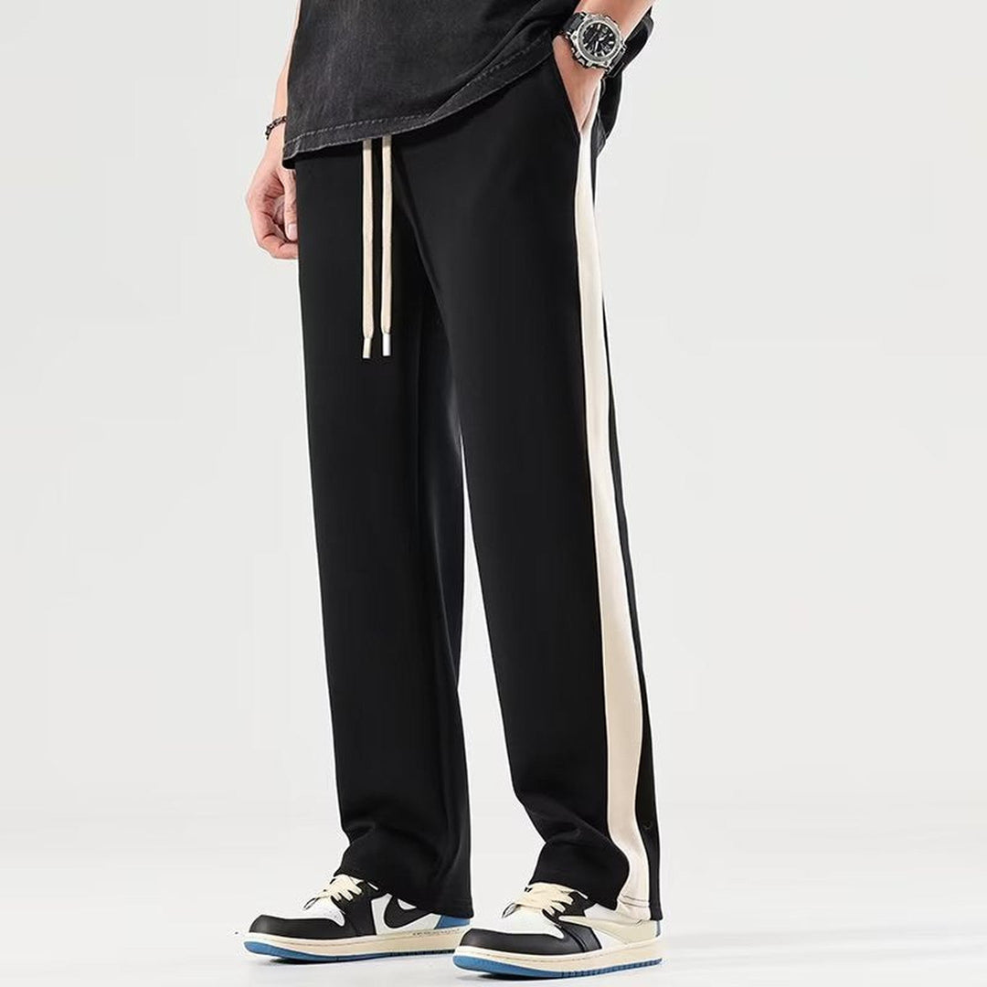 Gianni Men's ActiveFlex Joggers – Stretch Gym Training Bottoms – Black