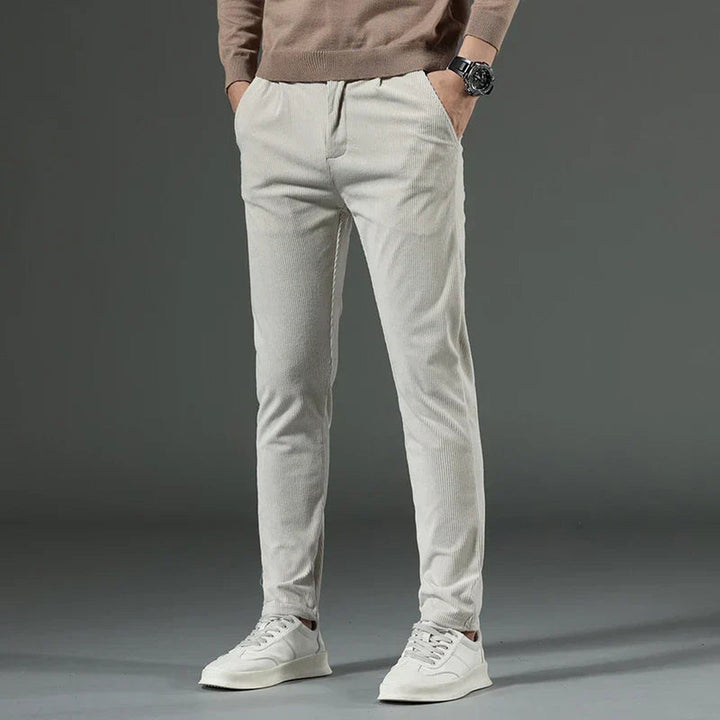 Men's Corduroy Trousers – Relaxed Fit Smart Casual Cords – view 3