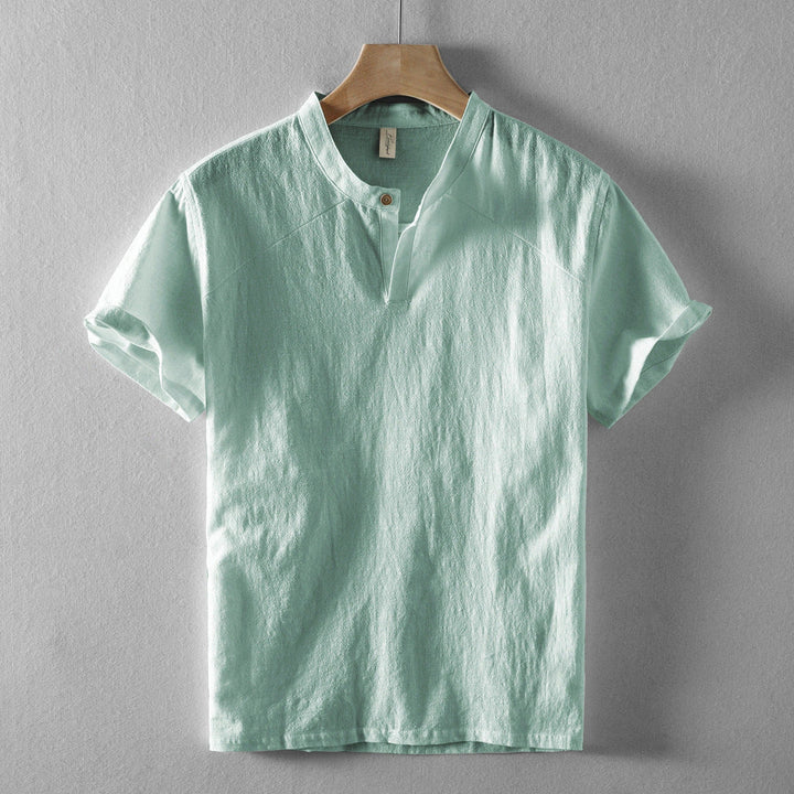 Men's Florence Linen Shirt – Breathable Summer Button-Down – view 5