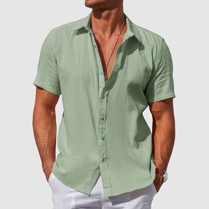Men's Martin Summer Shirt – Lightweight Breathable Casual Fit – view 5