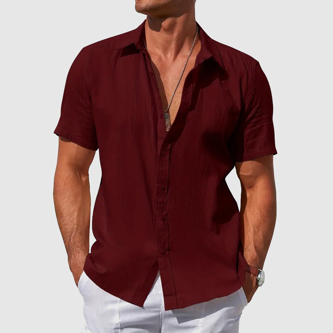 Men's Martin Summer Shirt – Lightweight Breathable Casual Fit – view 6