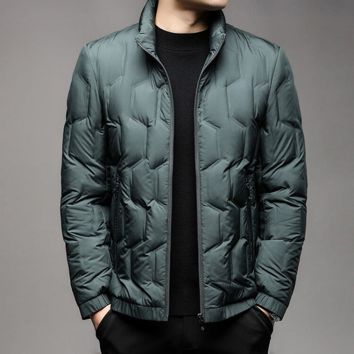 Men's Quilted Down Jacket – Lightweight Windproof Warmth – view 4