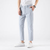 Men's Stretch Tailored Chinos – Straight Leg Smart Casual