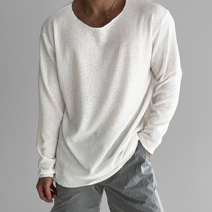 Men's Breathable Lightweight Shirt – Slim Fit Summer Comfort