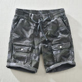 Men's Camo Shorts – Barcelona Relaxed Fit Summer Streetwear