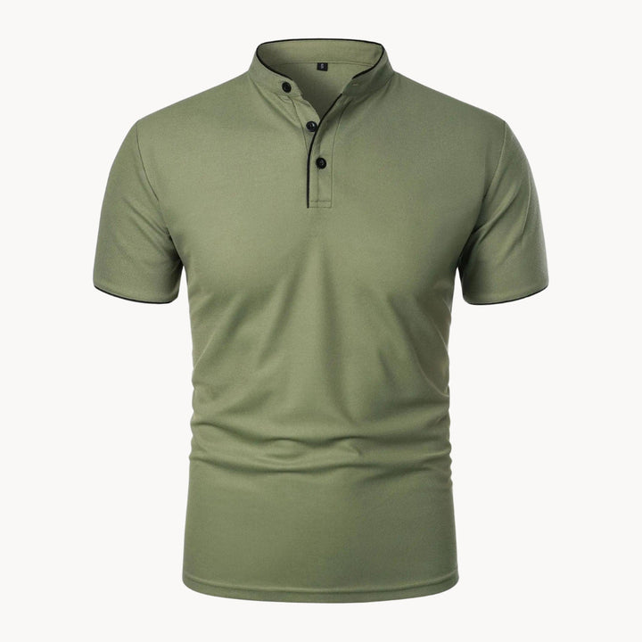 Men's Siena Cotton Polo Shirt – Classic Fit Everyday Smart-Casual – Green
