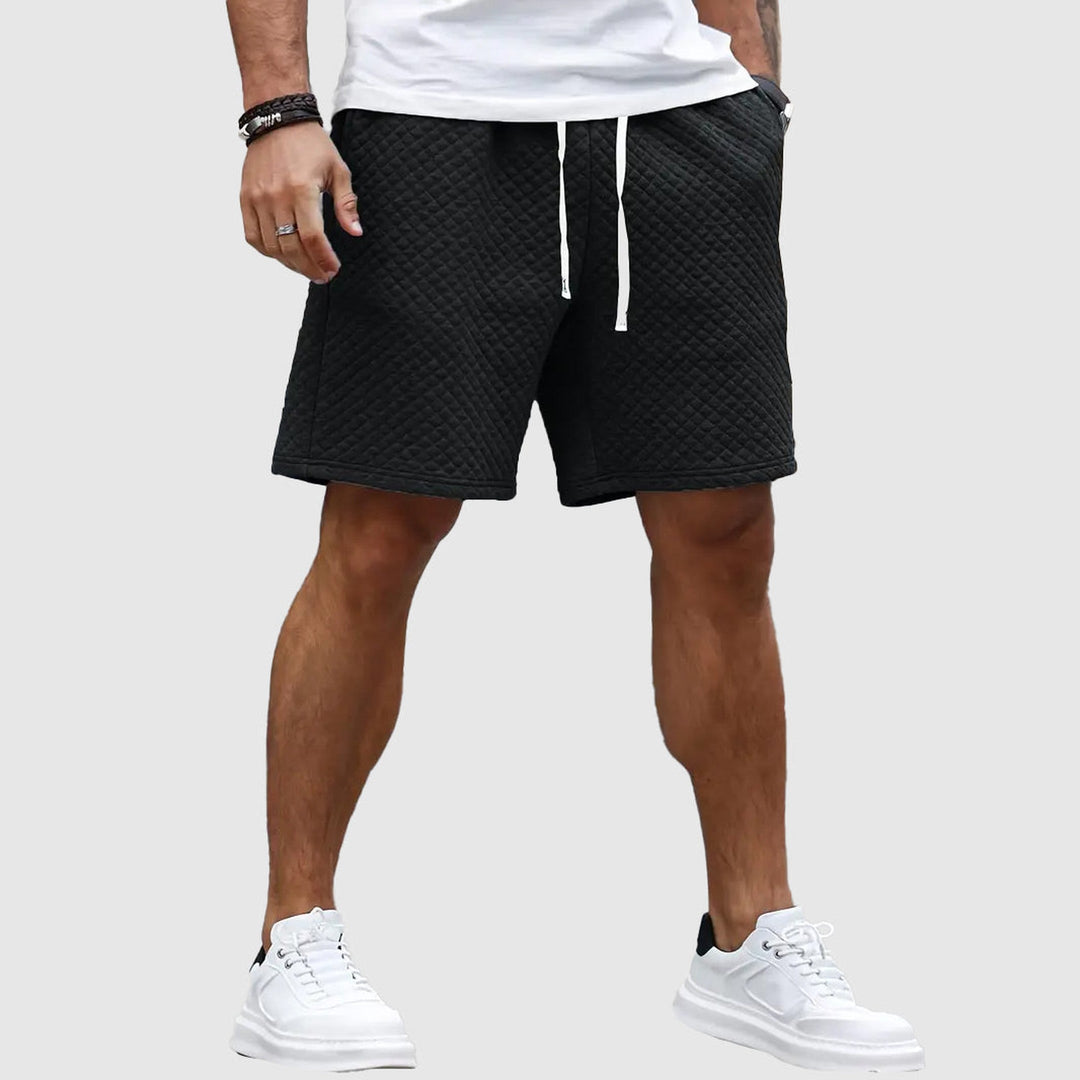 Men's Capri Textured Shorts – Tailored Fit for Beach and City – view 2