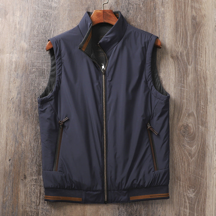 Men's Hayden Reversible Gilet – Fleece-Lined Layering Vest – view 5