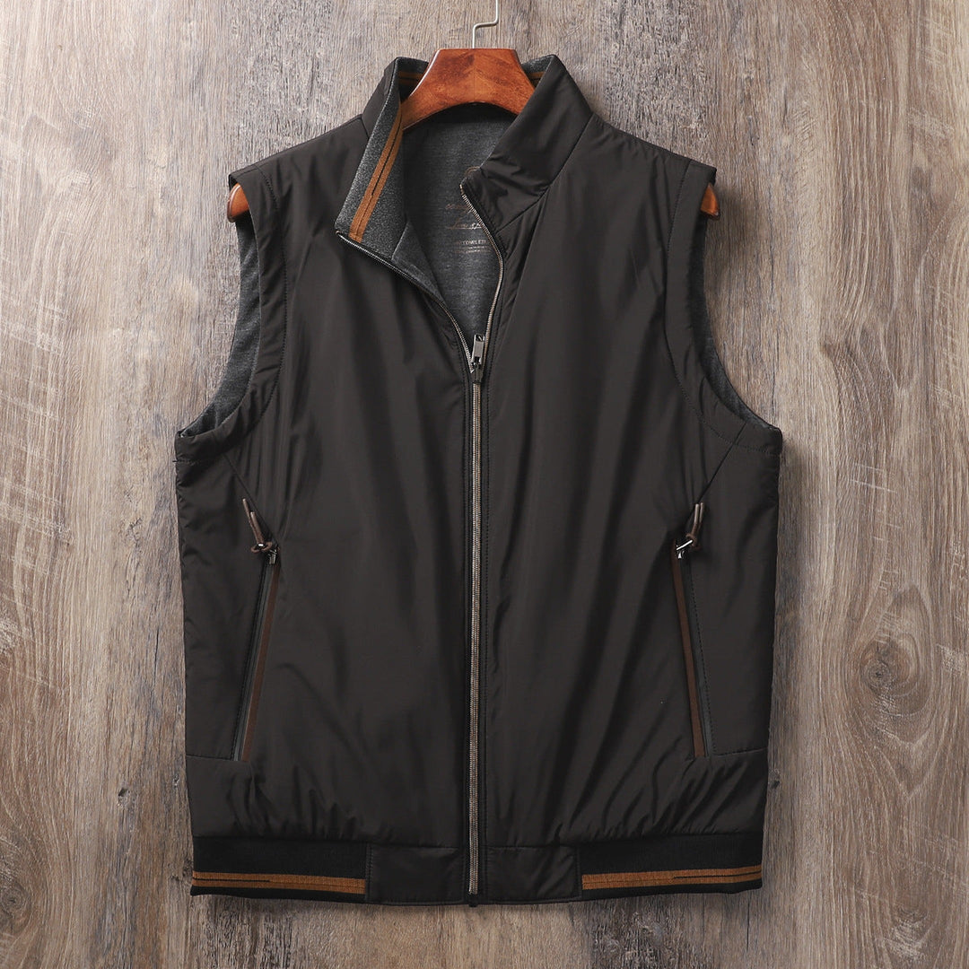 Men's Hayden Reversible Gilet – Fleece-Lined Layering Vest – view 7