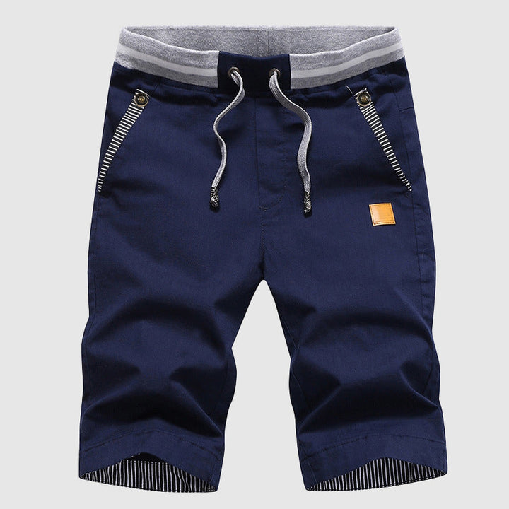 Men's Cotton Blend Shorts – Marbella Casual Summer Shorts – view 3