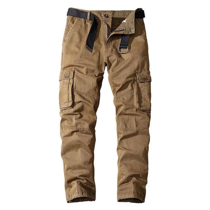 Men's Cotton Cargo Trousers – Durable Outdoor Utility Pockets – view 5
