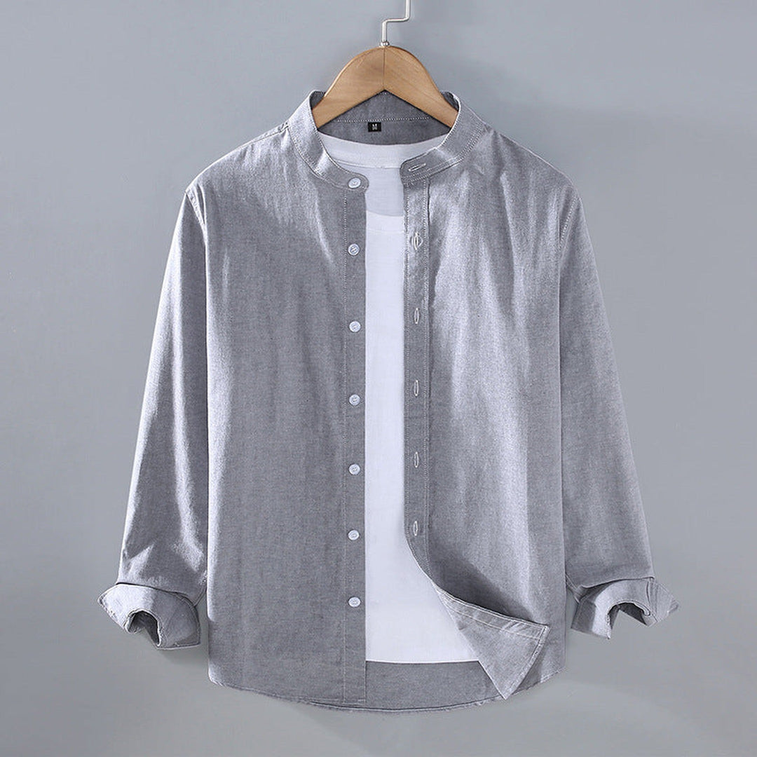 Men's Classic Collar Shirt – Soft Smart Casual Everyday Wear – Mint