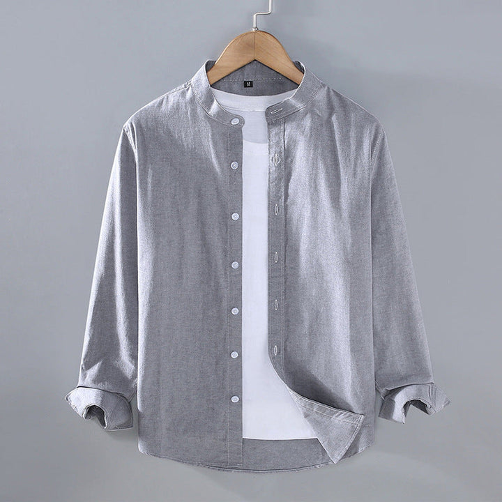 Men's Classic Collar Shirt – Soft Smart Casual Everyday Wear – Mint
