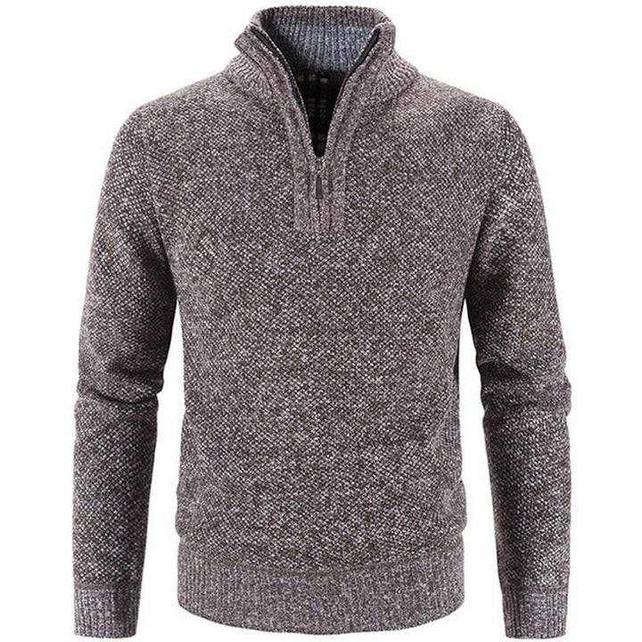 Men's Soft Ribbed Knit Jumper – Relaxed Fit Everyday Layer – view 4