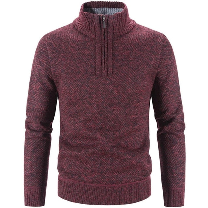 Men's Soft Ribbed Knit Jumper – Relaxed Fit Everyday Layer – view 7