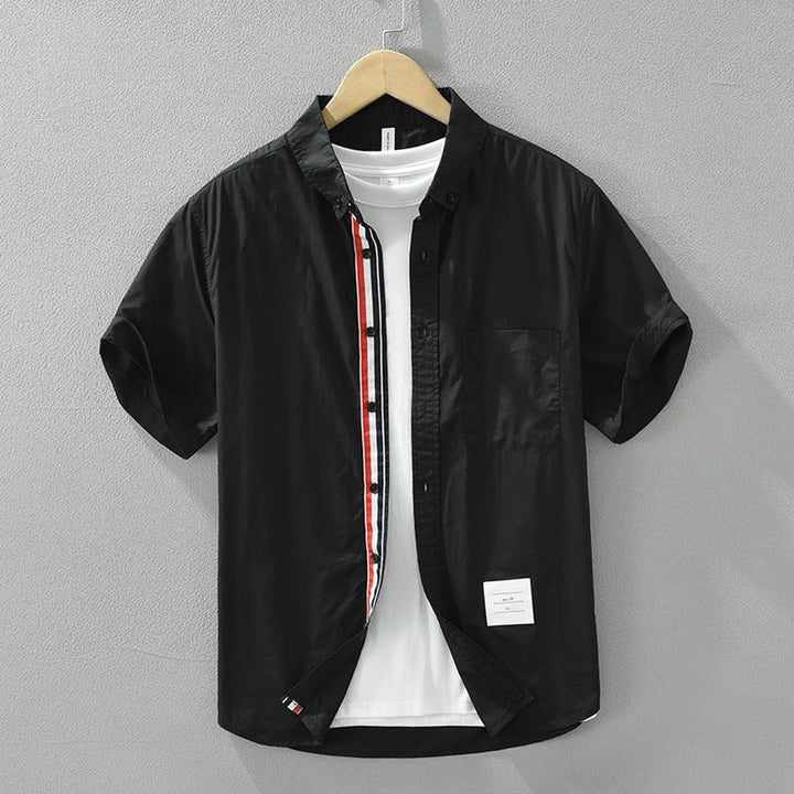 Men's Cotton Button-Down Shirt – Smart Casual Classic Style – view 7