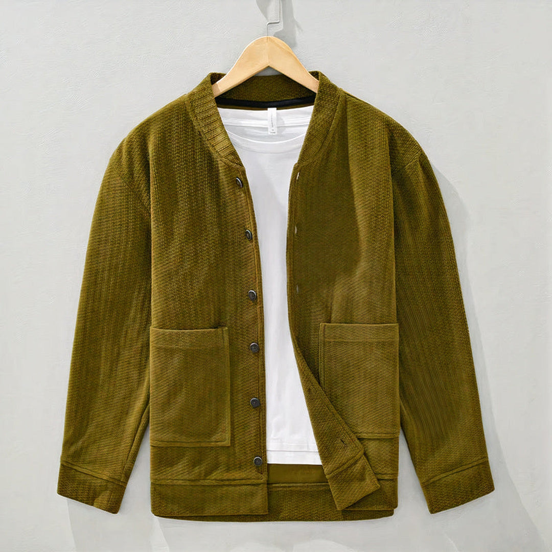 Men's Lightweight Corduroy Jacket – Soft Cotton Casual Layer – view 3