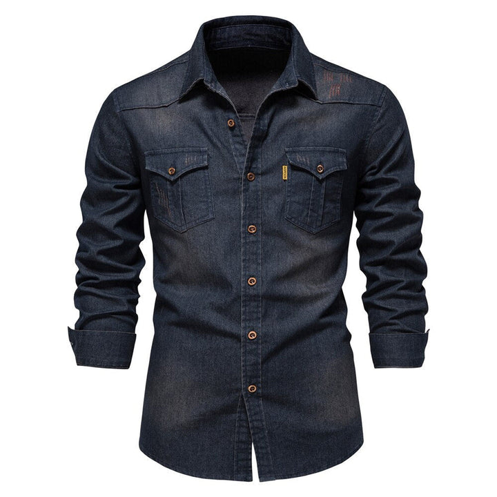 Men's Cotton Button-Down Shirt – Smart Casual Everyday Wear – view 4