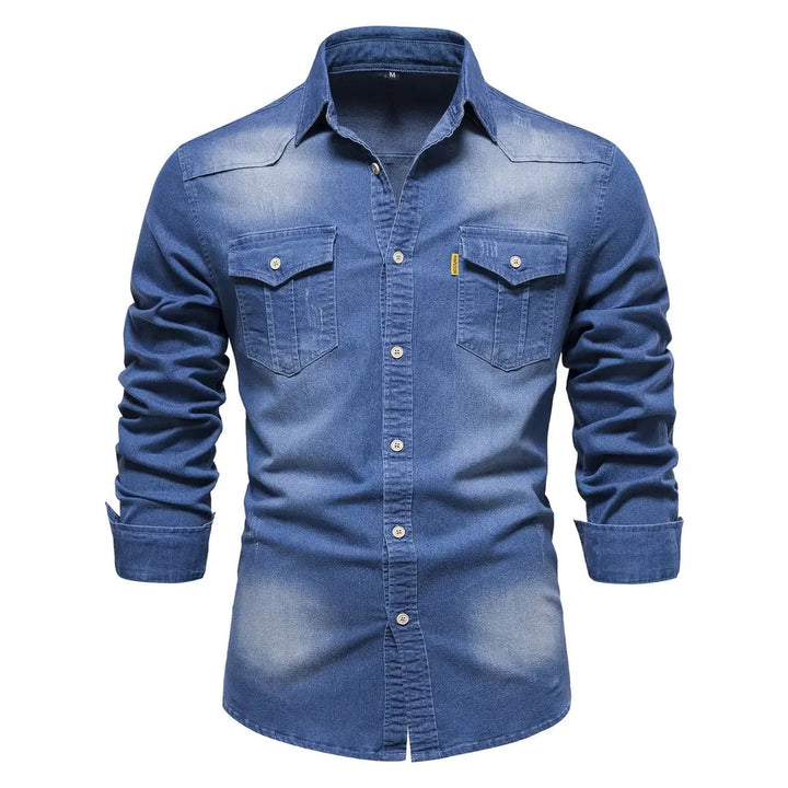 Men's Cotton Button-Down Shirt – Smart Casual Everyday Wear – view 2