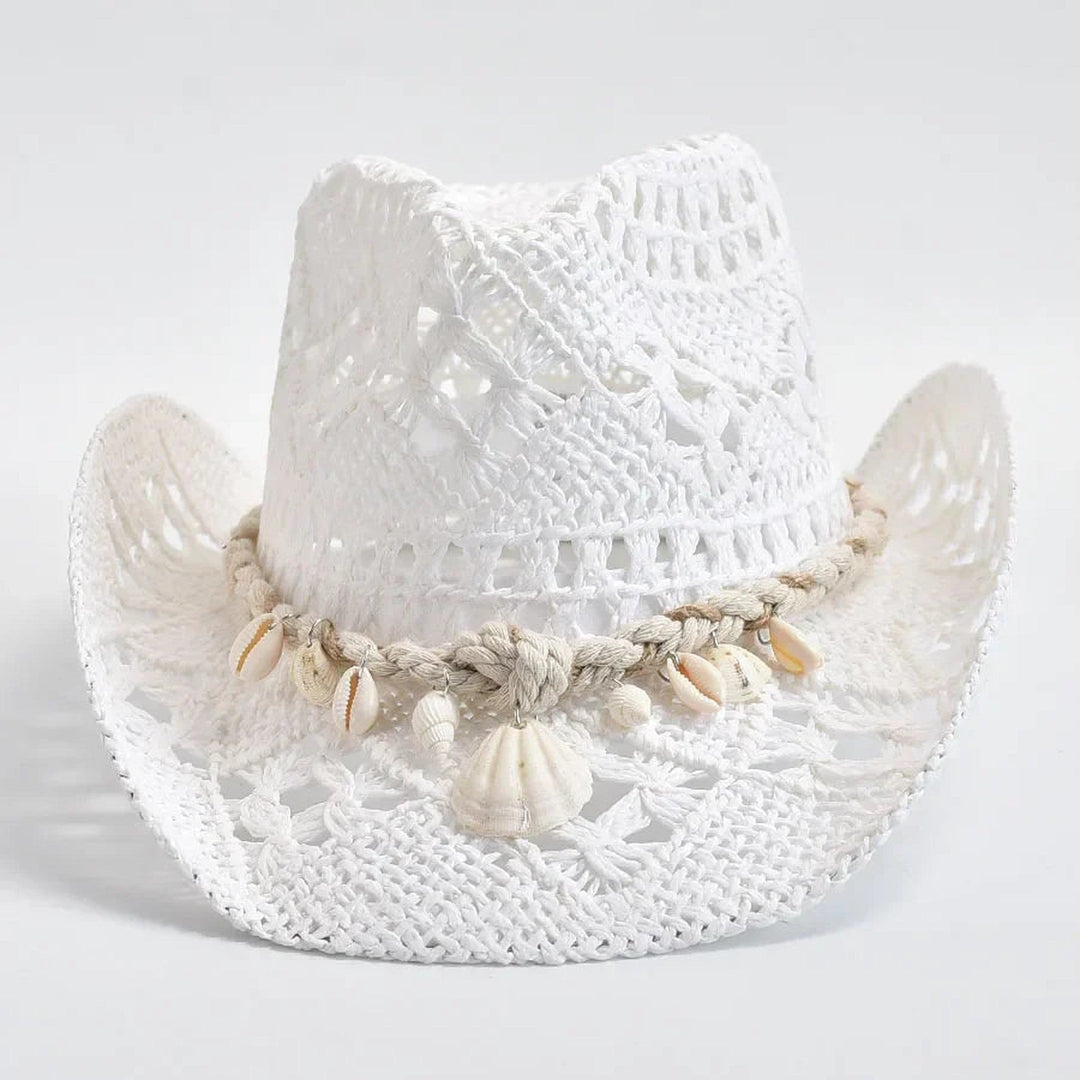 Women's Woven Straw Sun Hat – Breathable Crochet Beach Hat – view 2