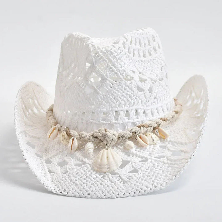 Women's Woven Straw Sun Hat – Breathable Crochet Beach Hat – view 2