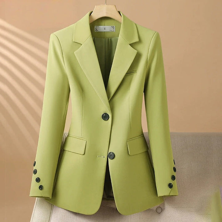 Women's Single-Breasted Tailored Blazer – Office to Evening