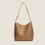 Women's Vintage Leather Tote Bag – Everyday Shoulder Carryall